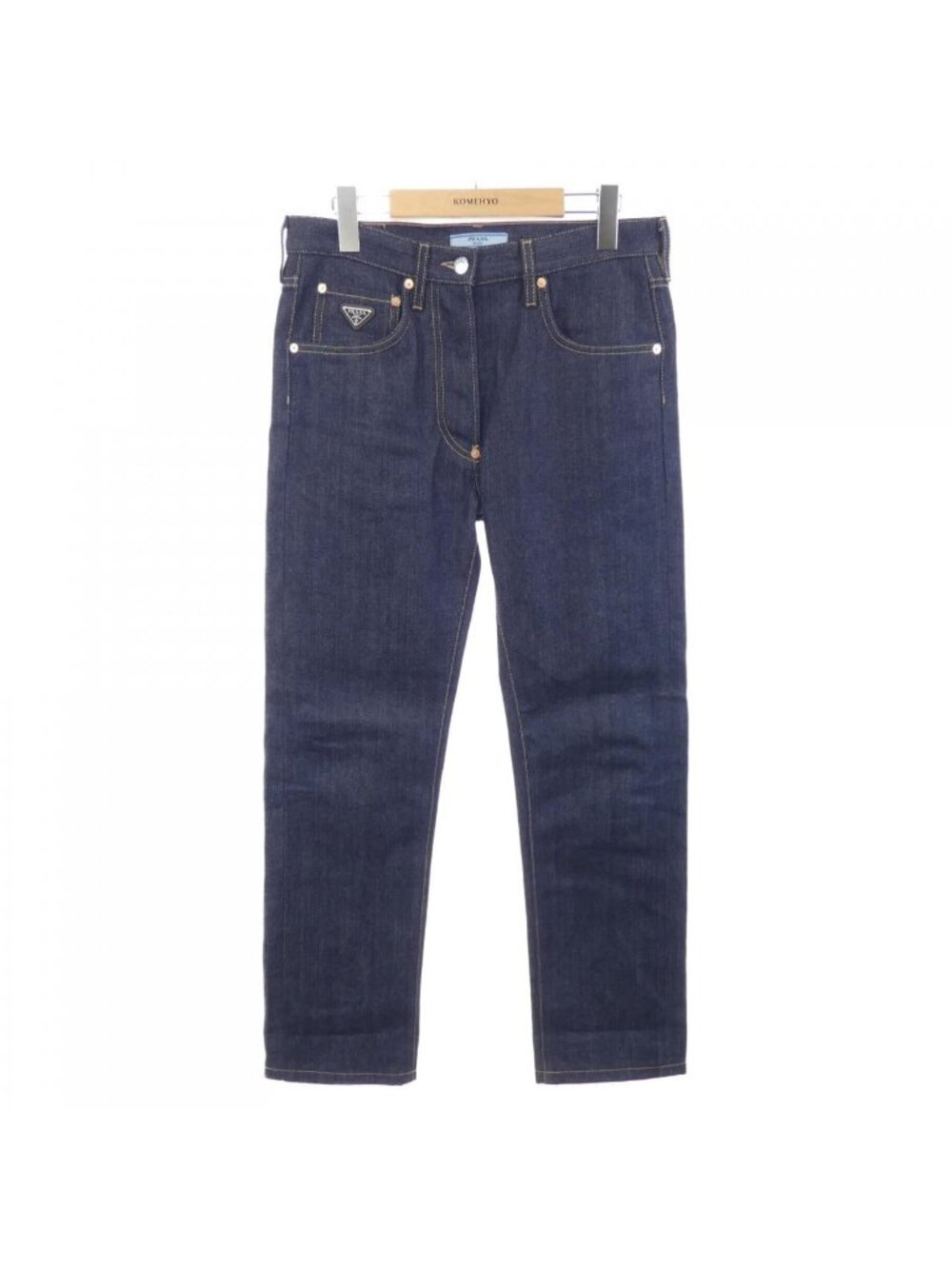 Prada Triangle Logo Jeans